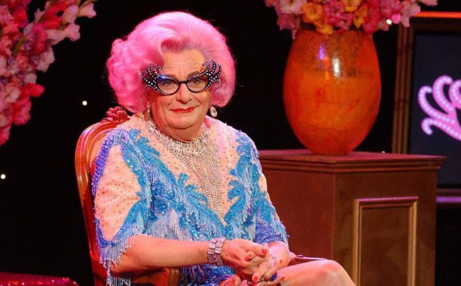 Dame Edna Everage star Barry Humphries' morbid hospital jokes