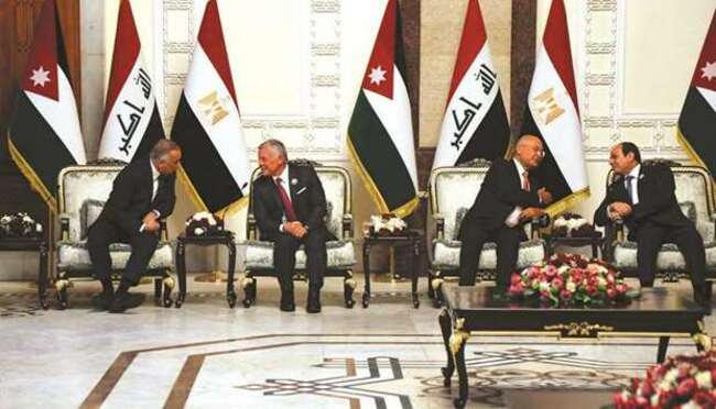 Iraq, Egypt and Jordan hold summit in Baghdad