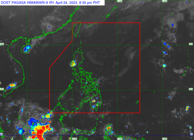 PH weather will be generally fair, hot, humid on Tuesday, April 25