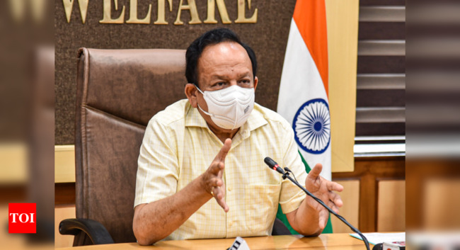 Covid 2nd wave not over, must not relax: Harsh Vardhan