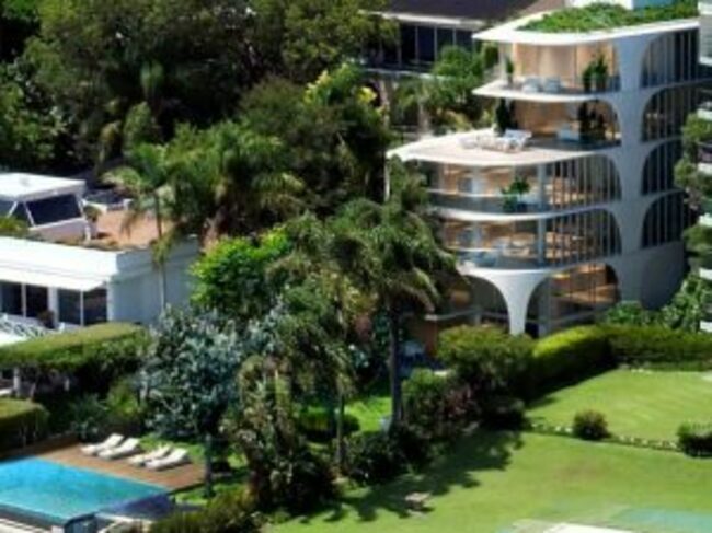 Darling Point waterfront site with approved plans for four new luxury apartments has $50m guide