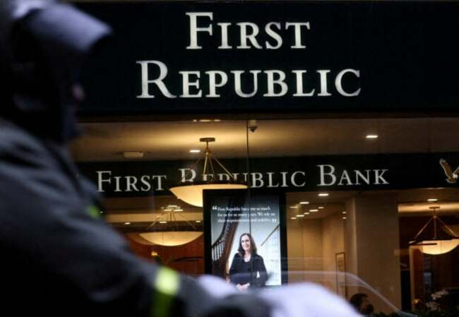 First Republic Bank deposits tumble more than $100B as it explores options
