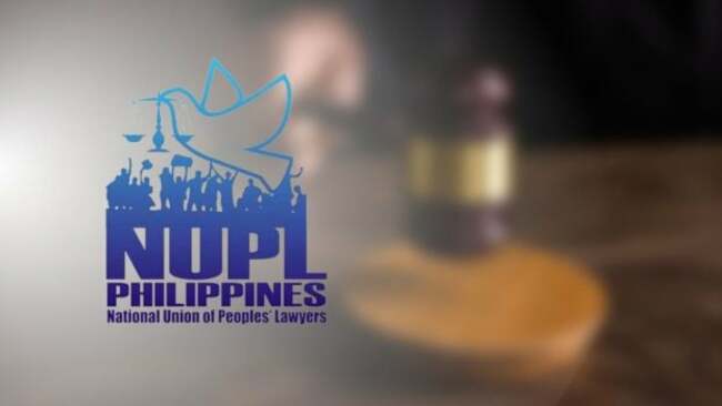 NUPL dismayed by NTF-ELCAC's ‘hateful' tags to lawyers