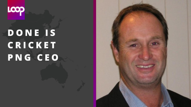 Done is Cricket PNG CEO