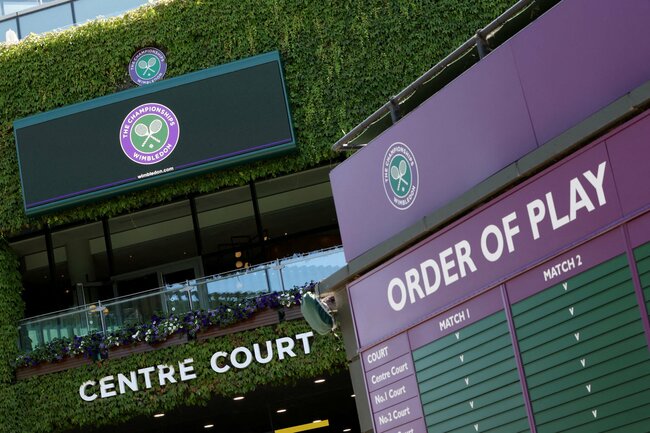 Russians and Belarusians have signed declarations to compete, Wimbledon says
