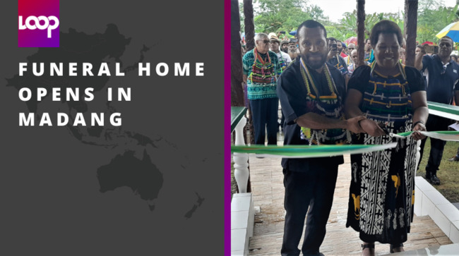 Funeral home opens in Madang