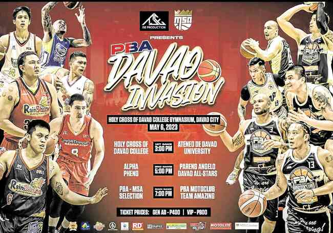 In light of Carmen town melee, another exhibition with PBA players scheduled in Davao