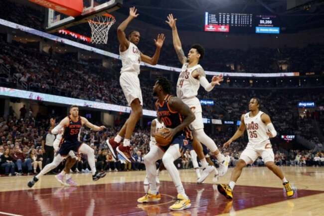 NBA: Knicks down Cavaliers, advance to Eastern Conference semis