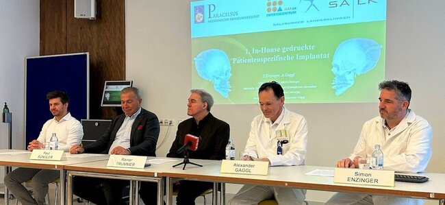 Salzburg University Hospital performs surgery using 3D Systems technology