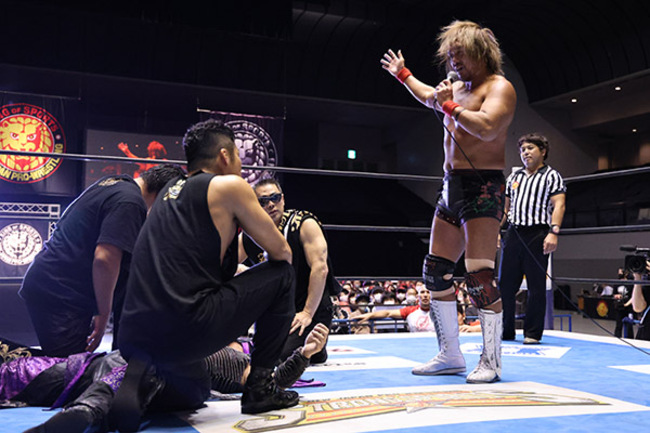 No choking Naito in front of Hiroshima faithful
