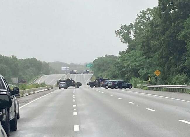 Police name militia men arrested, charges in I-95 standoff in Massachusetts : news