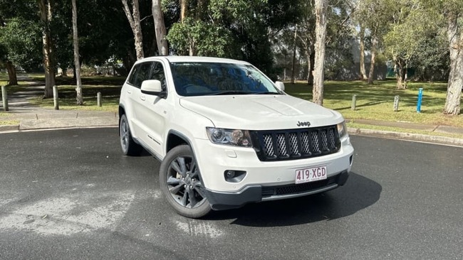 Used 2012 White Jeep Grand Cherokee Laredo Wagonfor sale in QLD