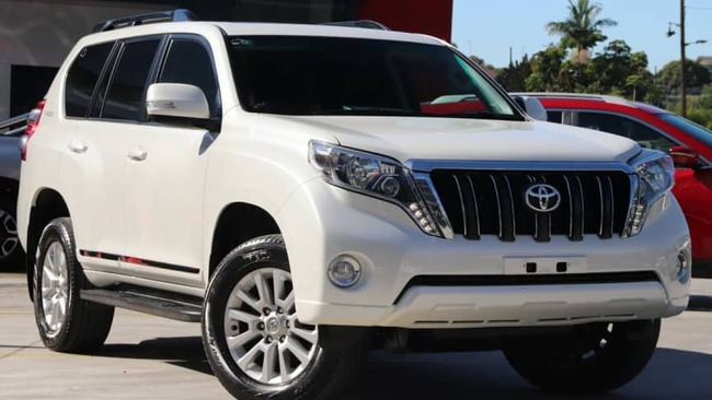 Used 2017 White Toyota Landcruiser Prado GXL Wagonfor sale in Homebush, NSW