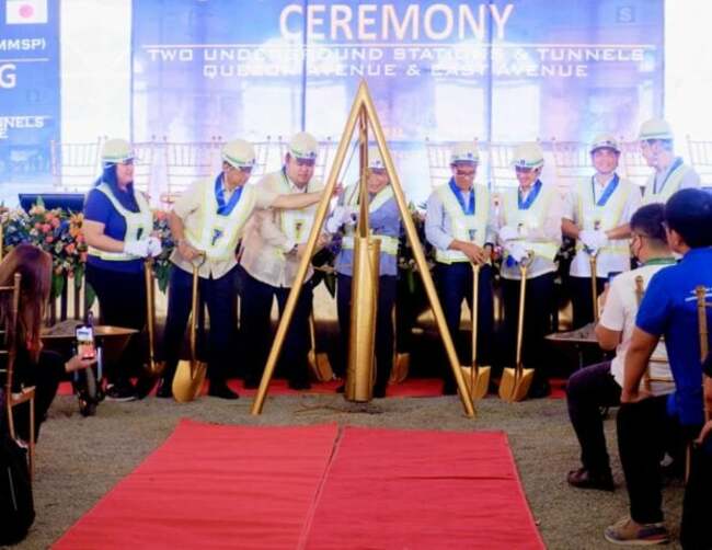 Quezon and East Avenue subway stations begin construction — DOTr