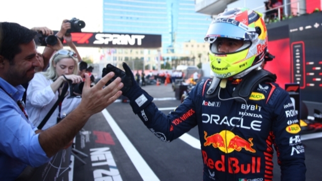 Red Bull's Perez wins Azerbaijan Grand Prix sprint race