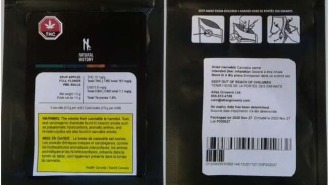 Health Canada recalls pre-rolled joints due to possible mould contamination