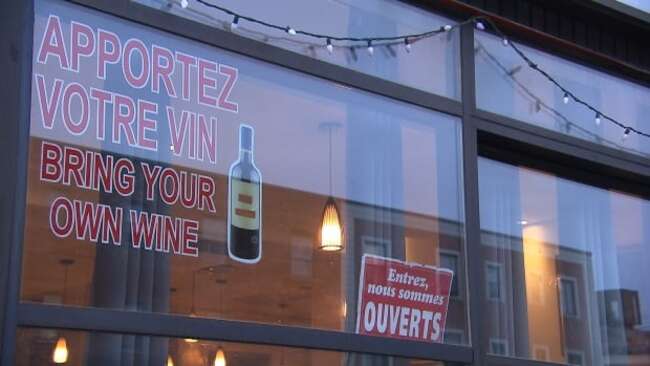 BYOB permits down in Quebec as more restaurants choose to sell booze