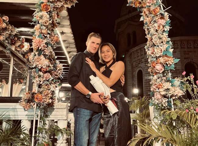 Mylene Paat announces engagement to Kazakh volleyball player