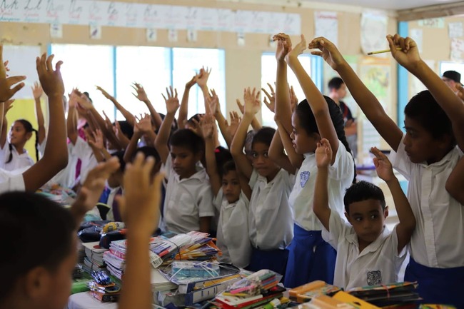 Students deliver on school promise