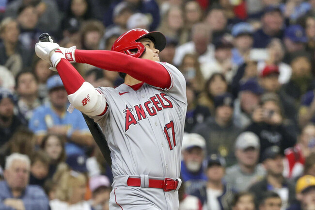 Baseball: Shohei Ohtani gets 7th home run as Angels blank Brewers