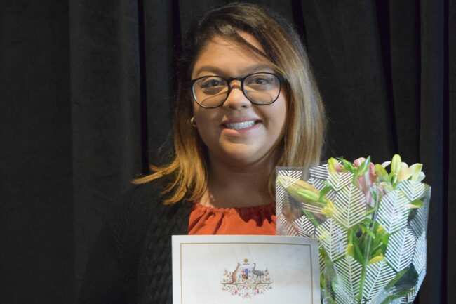 A privilege to belong, say new citizens