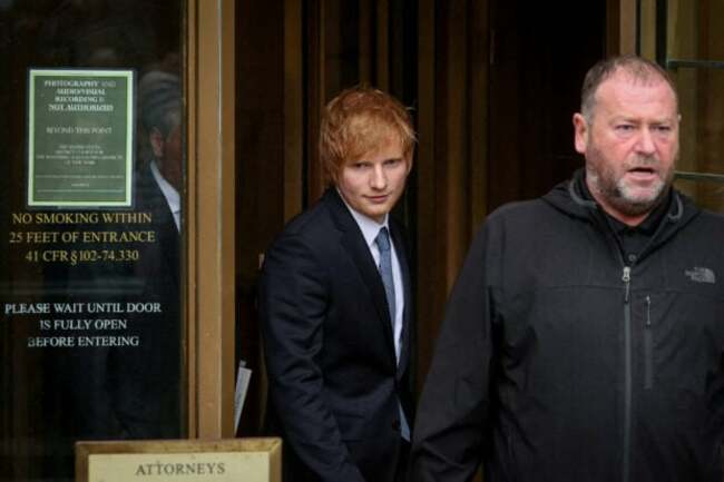 Ed Sheeran calls copycat claims ‘insulting' in ‘Thinking Out Loud' trial