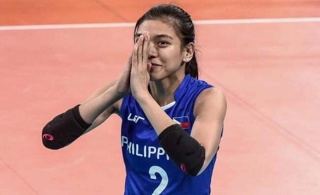 Alyssa Valdez is flag bearer for PH in SEA Games