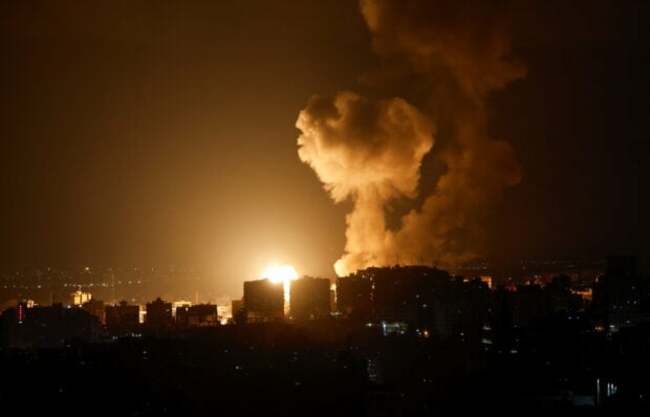 Israeli jets hit Gaza as fighting escalates after hunger striker death