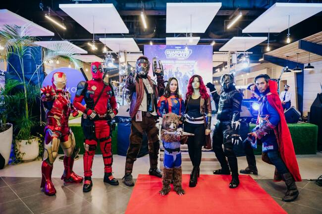 Guardians of the Galaxy Volume Vol. 3 Premiers in SM City Cebu