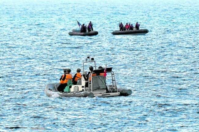 Sino vessel in recent near-collision with PCG still at Ayungin