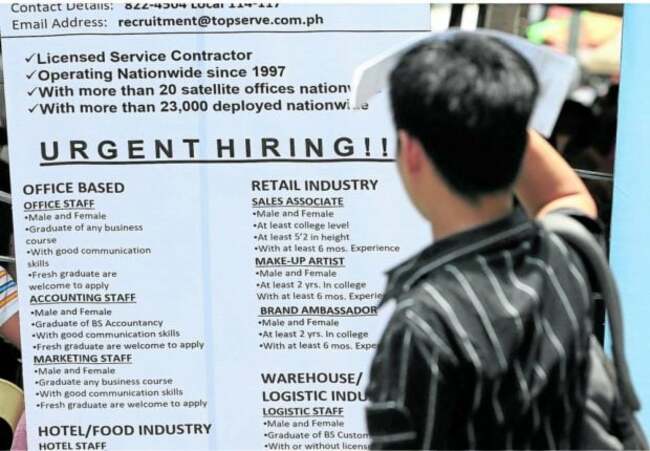 Dole job fairs fill only 4,000 jobs