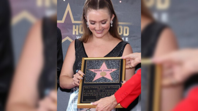 Late ‘Star Wars' actress Carrie Fisher's Walk of Fame star brings out family hostilities