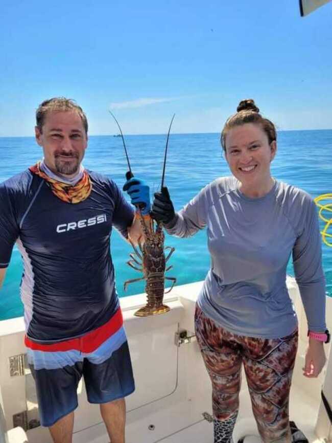 Hunting lobster with the Kimbrells