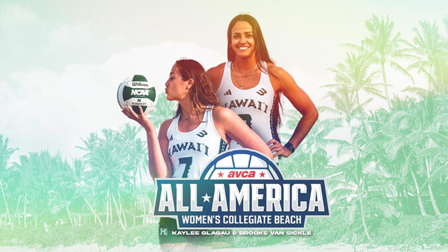 Glagau and Van Sickle become two-time All-Americans