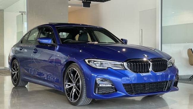 Used 2022 Portimao Blue BMW 3 Series 320i M Sport Sedanfor sale in Adelaide, SA