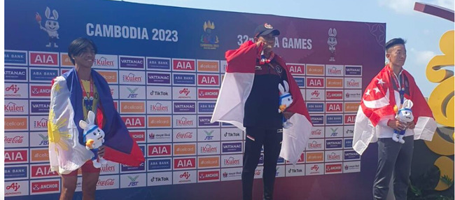Remolino bags silver medal in SEAG aquathlon