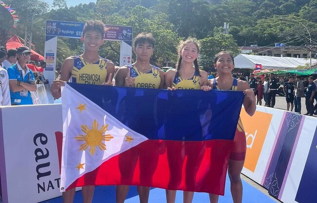 SEA Games 2023: PH claims seventh gold with aquathlon mixed relay victory
