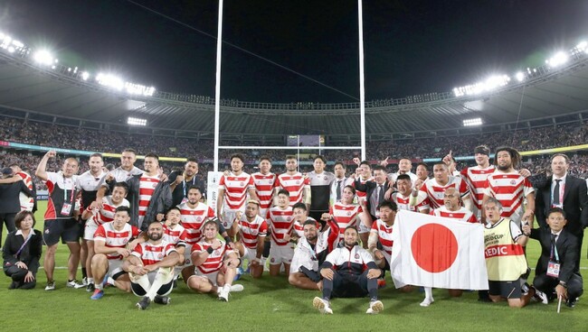 Rugby: Japan's Brave Blossoms to be added to top tier of nations