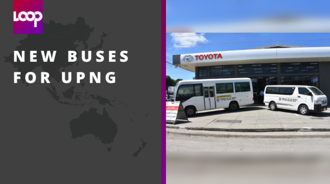 New buses for UPNG
