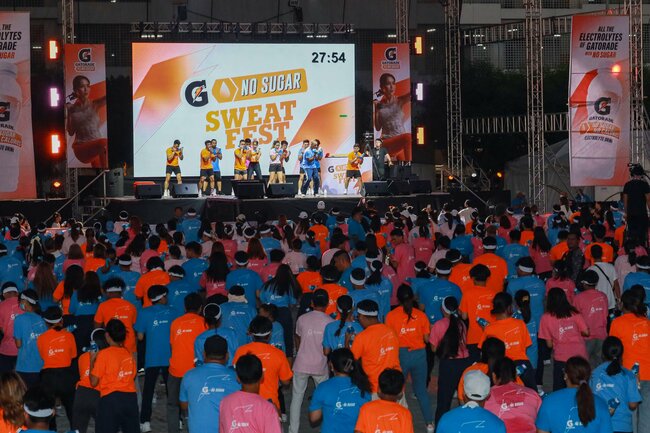 Gatorade ‘No Sugar Sweat Fest' celebrates the country's passion for fitness