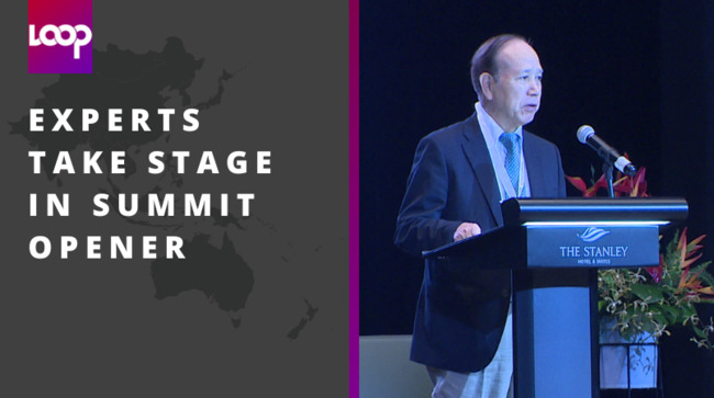 Experts take stage in summit opener