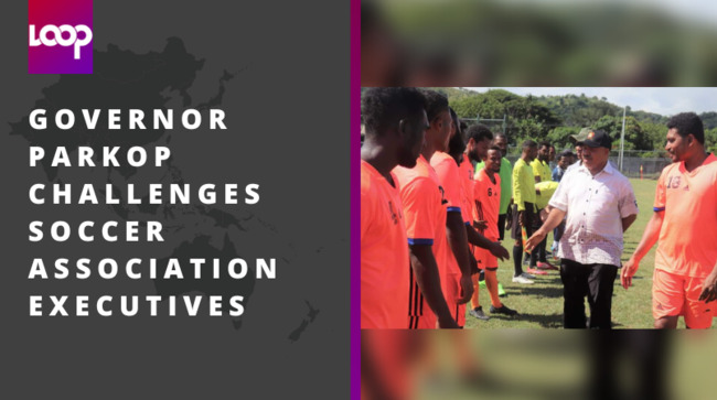 Governor Parkop challenges soccer association executives