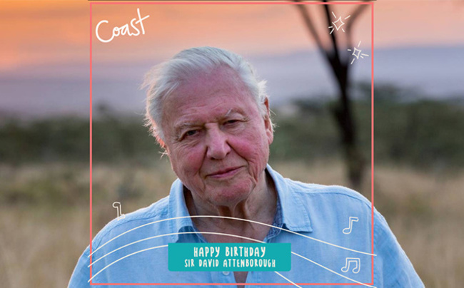 Celebrating Sir David Attenborough on his 97th birthday