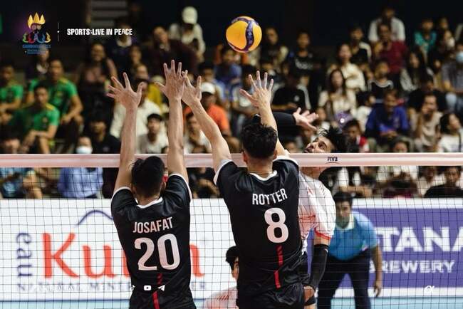 SEA Games 2023: PH men's volleyball team claims fifth place, downs Singapore