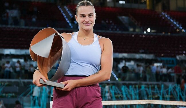 Sabalenka topples Swiatek to clinch Madrid Open title