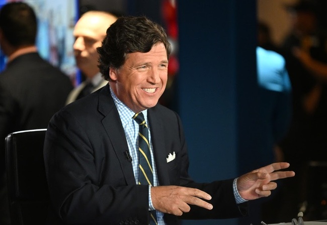 ALDOUS J. PENNYFARTHING: It's popcorn time! Tucker Carlson is fixing to 'torch' Fox News