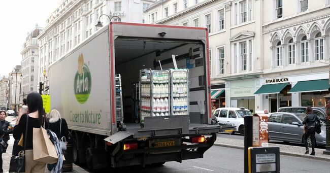 Milk shortage as lack of lorry drivers hits hundreds of shops, dairy supplier warns