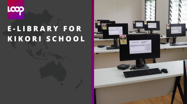 E-Library for Kikori school