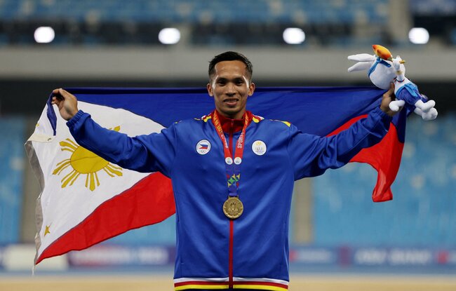 Janry Ubas wins long jump gold to end string of SEA Games heartbreaks
