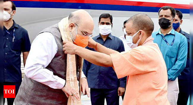 Amit Shah lauds Yogi Adityanath for robust law and order situation in Uttar Pradesh